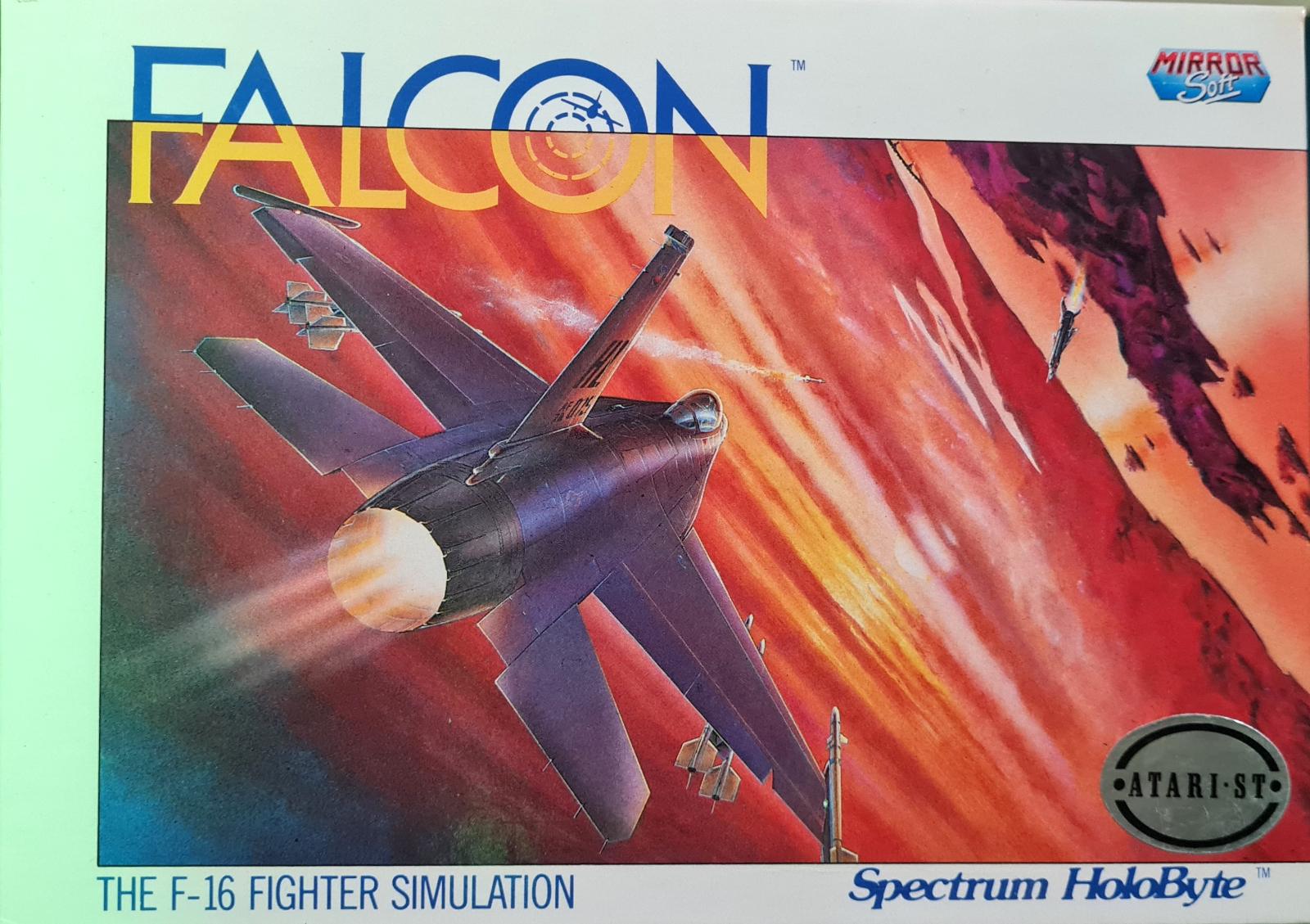 Falcon: The F-16 Fighter Simulation Atari ST