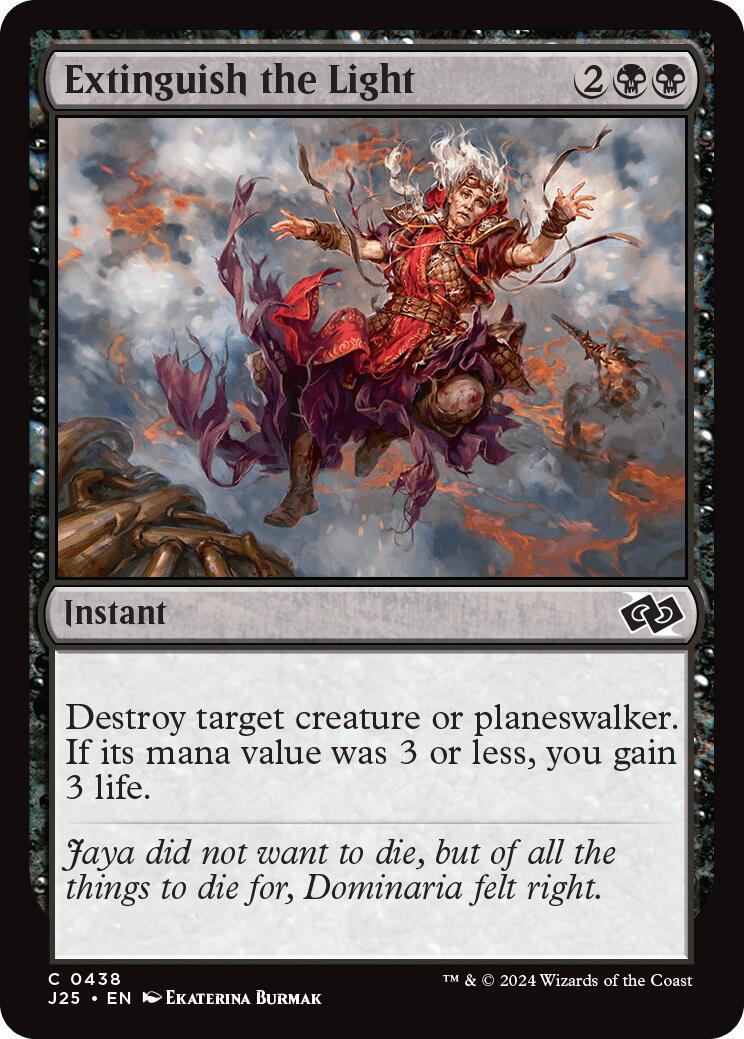 Extinguish the Light (Magic Foundations Jumpstart)