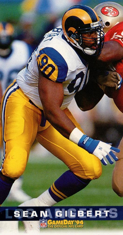 Sean Gilbert #219 1994 GameDay Football