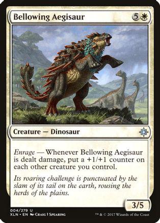 Bellowing Aegisaur #4 Magic Ixalan