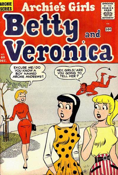 Archie's Girls Betty and Veronica #60 (1960) Comic Books Archie's Girls Betty and Veronica