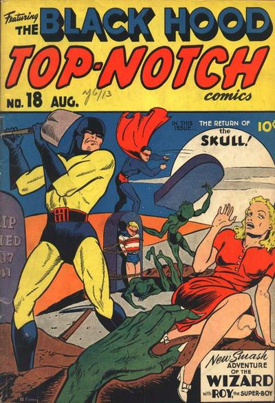 Top Notch Comics #18 (1941) Comic Books Top Notch Comics