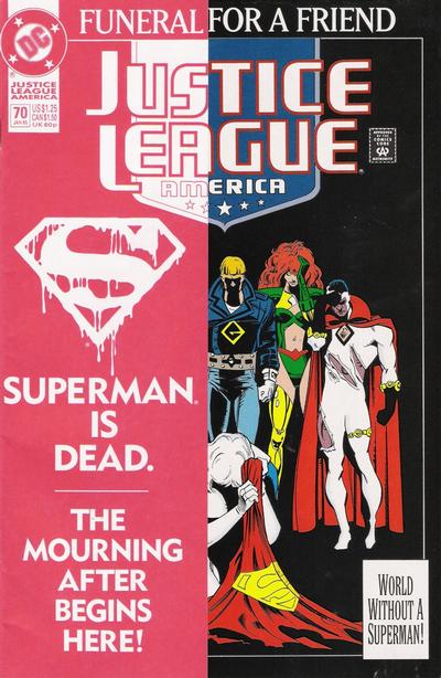 Justice League of America #70 (1993) Comic Books Justice League of America