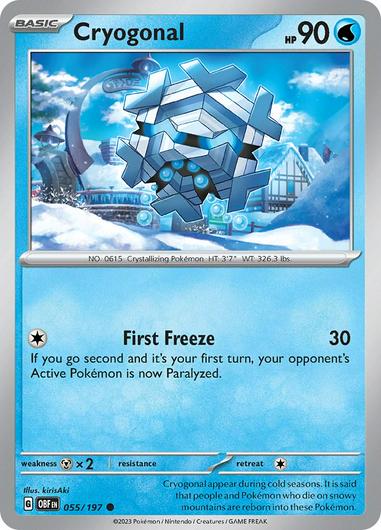 Cryogonal #55 Cover Art