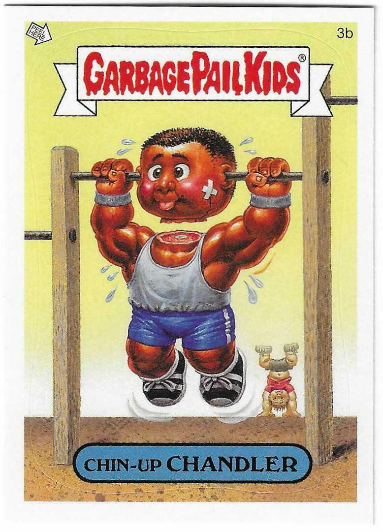 Chin-Up CHANDLER #3b 2005 Garbage Pail Kids