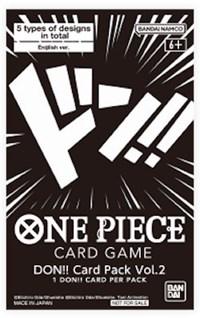 Sealed DON!! Card Pack Vol. 2 One Piece Promo