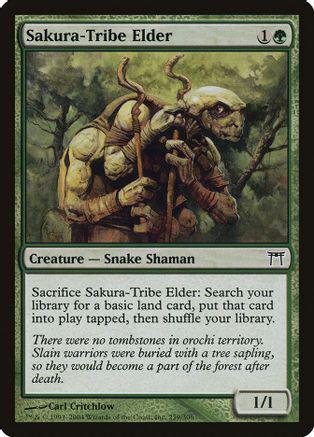 Sakura-Tribe Elder Magic Champions of Kamigawa