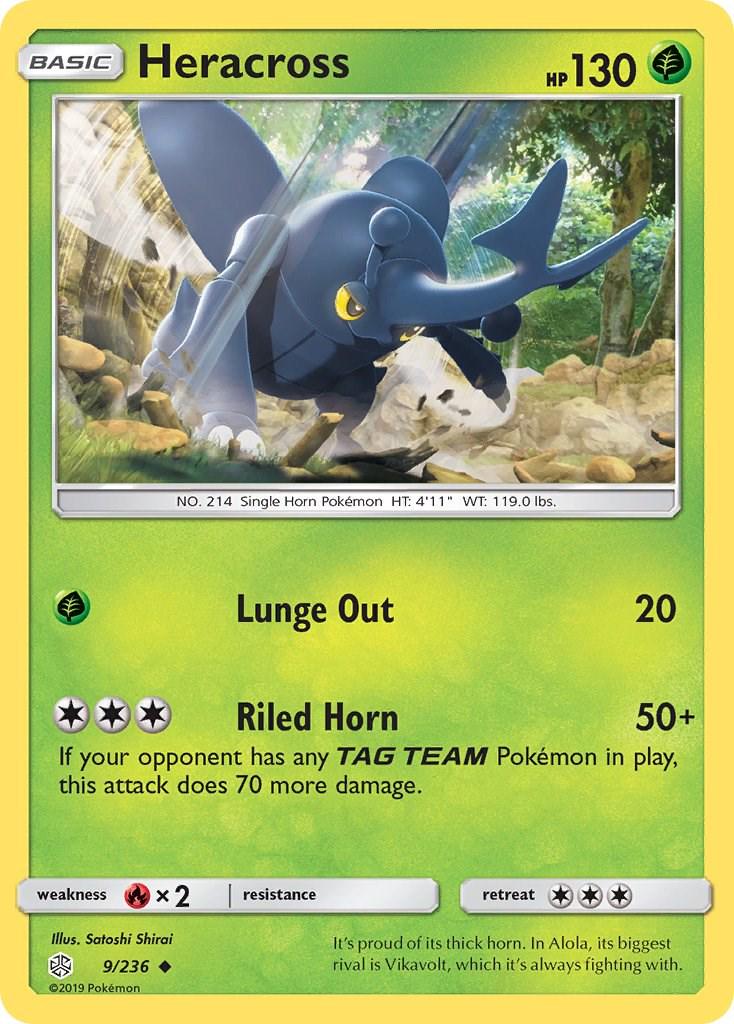Heracross #9 Pokemon Cosmic Eclipse