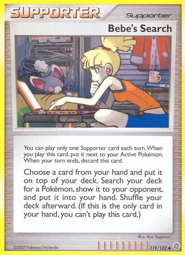 Bebe's Search #119 Pokemon Secret Wonders