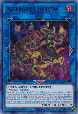 Altergeist Hexstia BLRR-EN066 YuGiOh Battles of Legend: Relentless Revenge