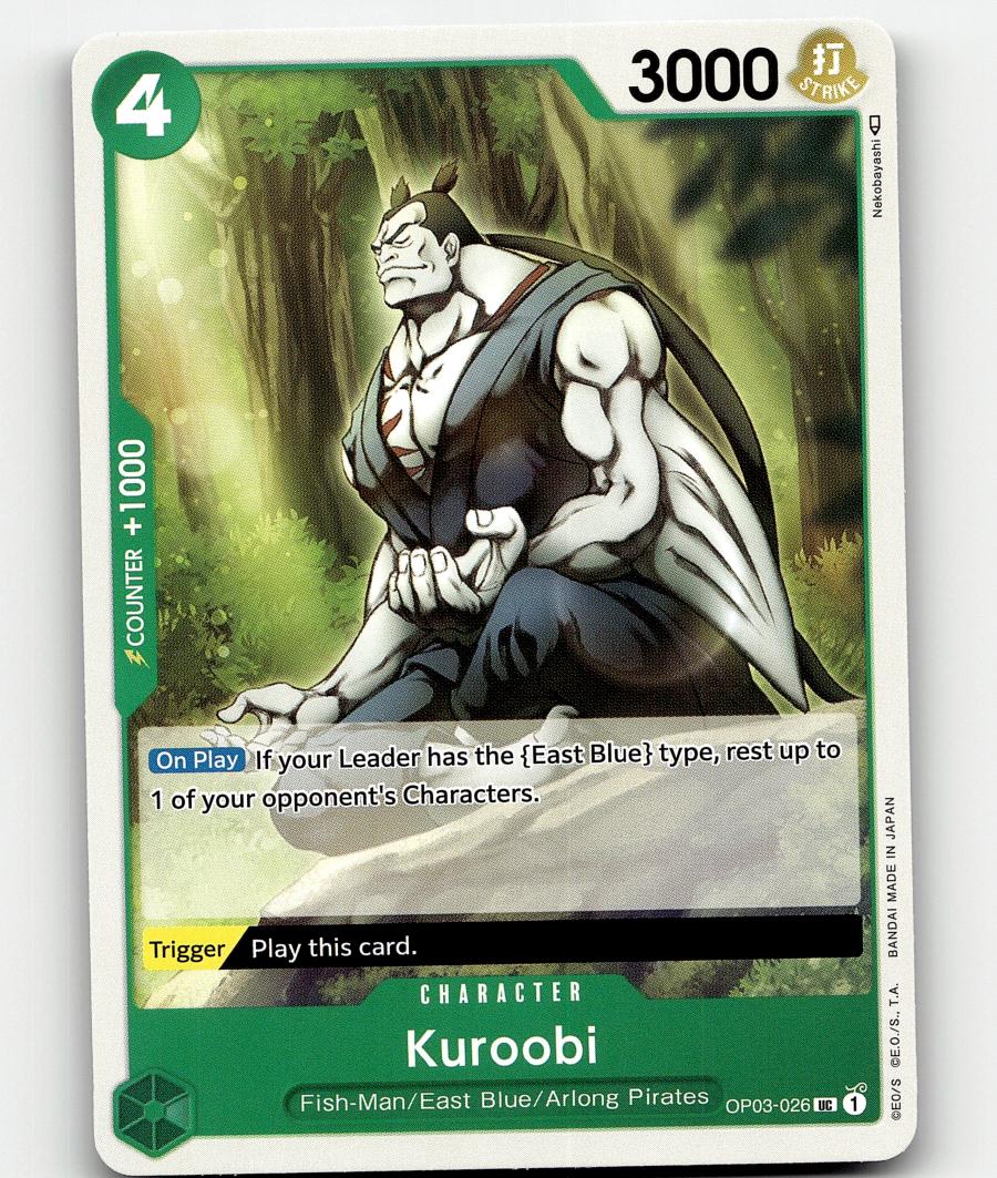 Kuroobi OP03-026 One Piece Pillars of Strength
