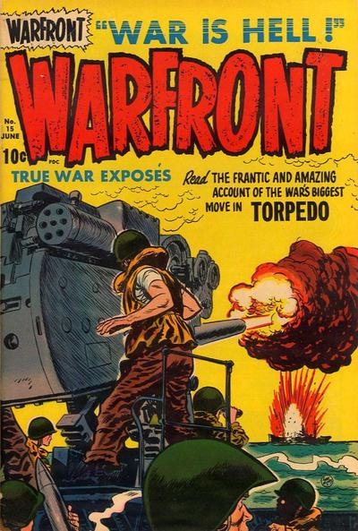 Warfront #15 (1953) Comic Books Warfront