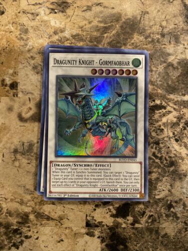 Dragunity Knight - Gormfaobhar BLVO-EN045 YuGiOh Blazing Vortex