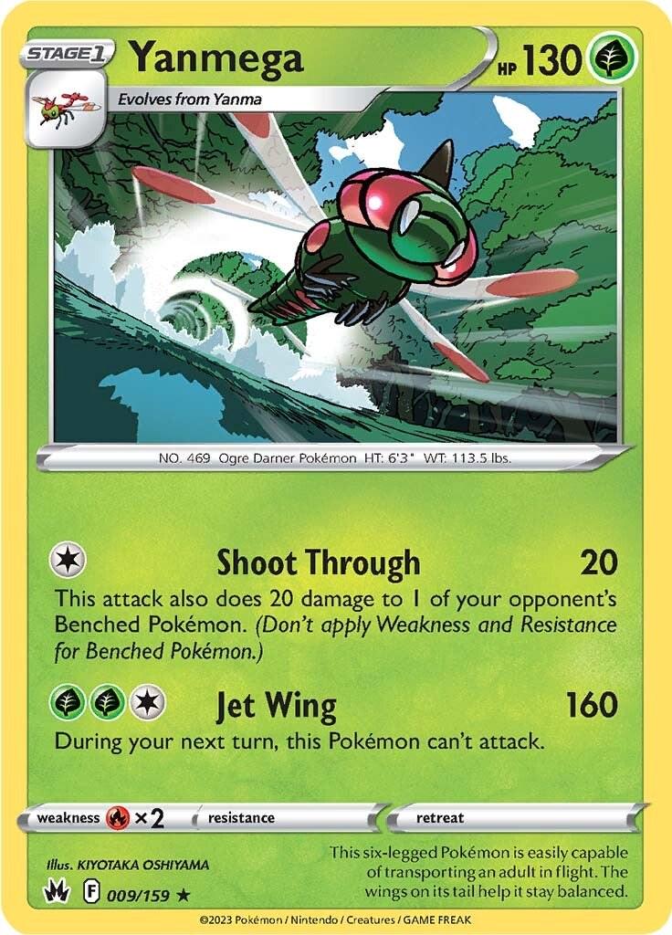 Yanmega #9 Pokemon Crown Zenith