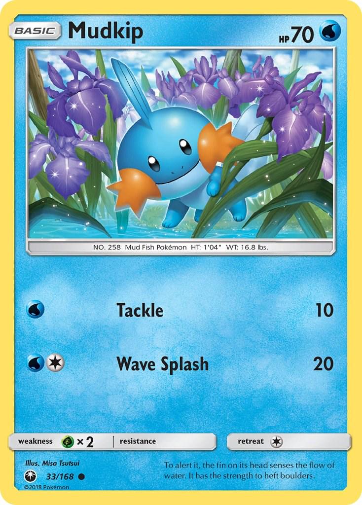 Mudkip #33 Pokemon Celestial Storm