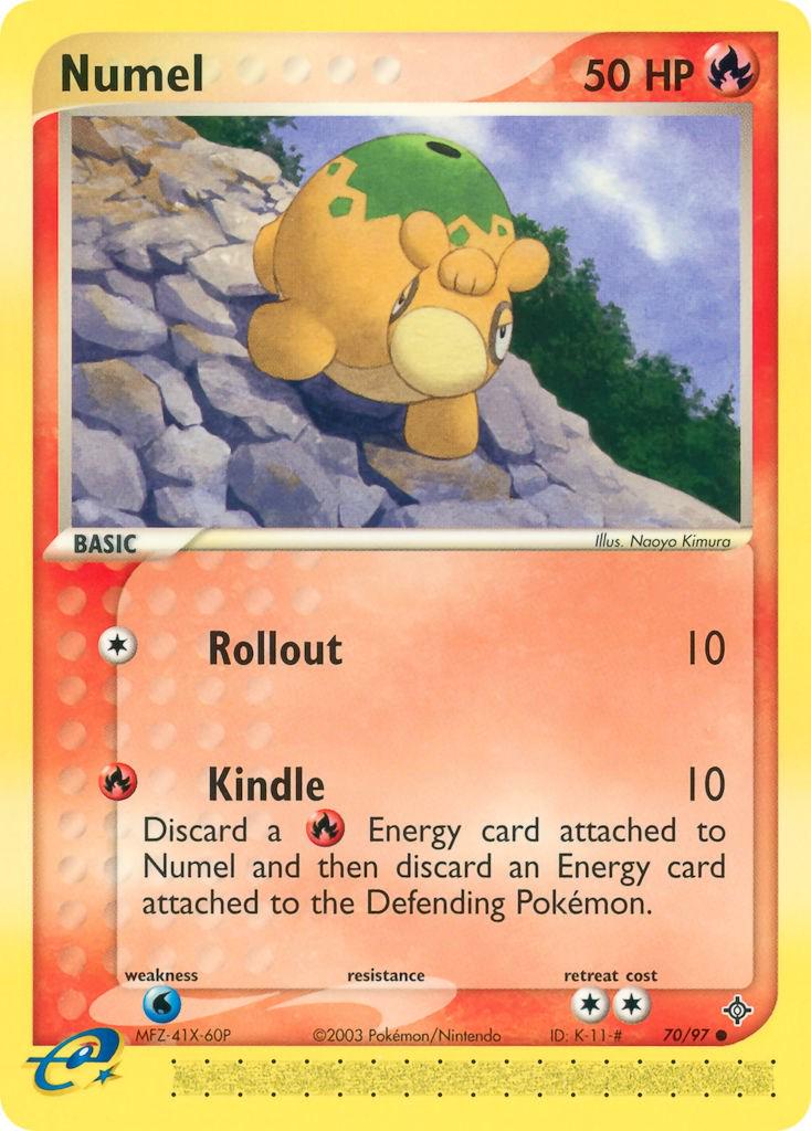 Numel #70 Pokemon Dragon