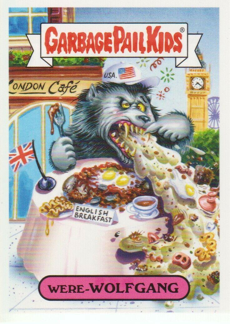 Were-WOLFGANG #9a Garbage Pail Kids Oh, the Horror-ible