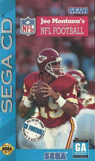 Joe Montana NFL Football Cover Art