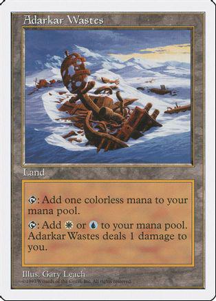 Adarkar Wastes Magic 5th Edition