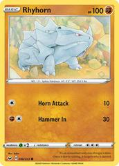 Rhyhorn #96 Pokemon Sword & Shield Prices