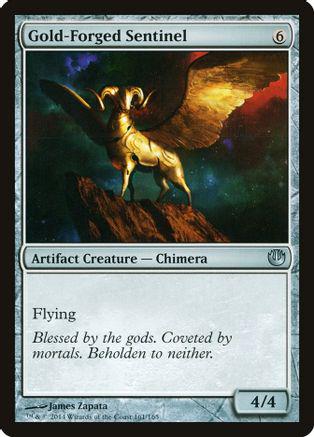 Gold-Forged Sentinel [Foil] (Magic Journey Into Nyx)
