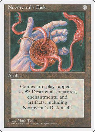 Nevinyrral's Disk Magic 4th Edition