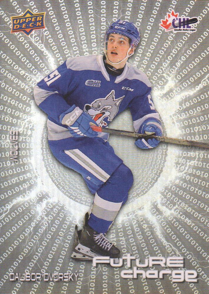 Dalibor Dvorsky #FC-23 Hockey Cards 2023 Upper Deck CHL Future Charge