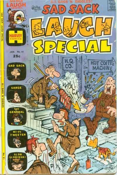 Sad Sack Laugh Special #81 (1969) Comic Books Sad Sack Laugh Special