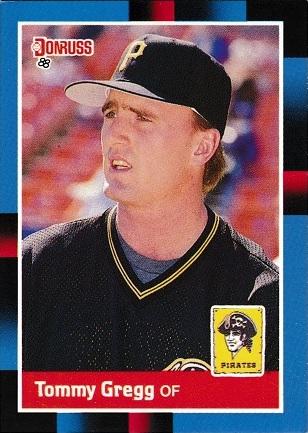 Tommy Gregg #203 Baseball Cards 1988 Donruss