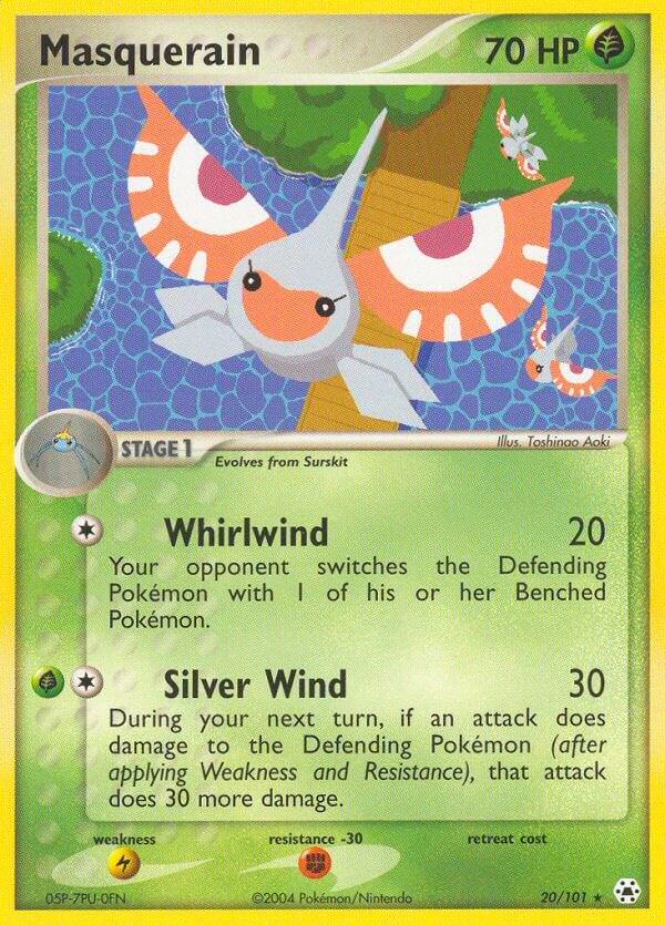 Masquerain #20 Pokemon Hidden Legends