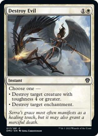 Destroy Evil #17 Magic Dominaria United