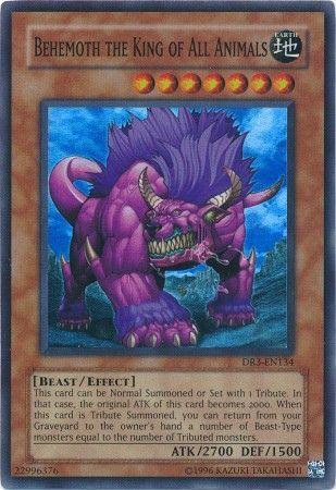 Behemoth the King of All Animals DR3-EN134 YuGiOh Dark Revelation Volume 3