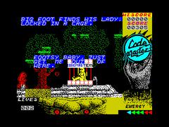 Gameplay | Bigfoot ZX Spectrum