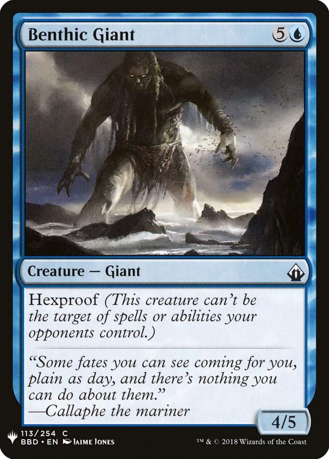 Benthic Giant (Magic The List Reprints)