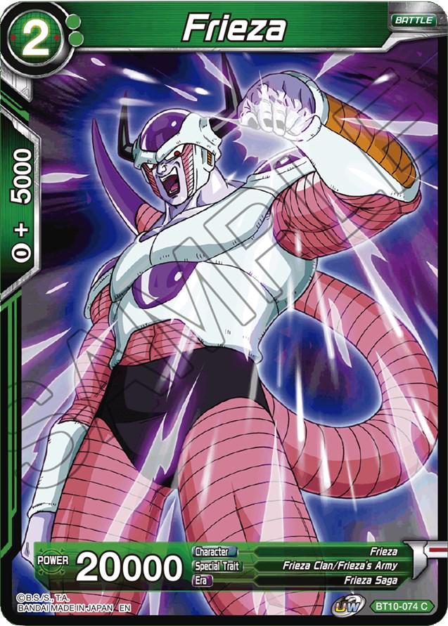 Frieza BT10-074 Dragon Ball Super Rise of the Unison Warrior