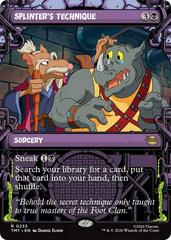 Splinter's Technique [Showcase] #233
