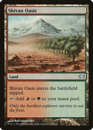 Shivan Oasis Magic Planechase
