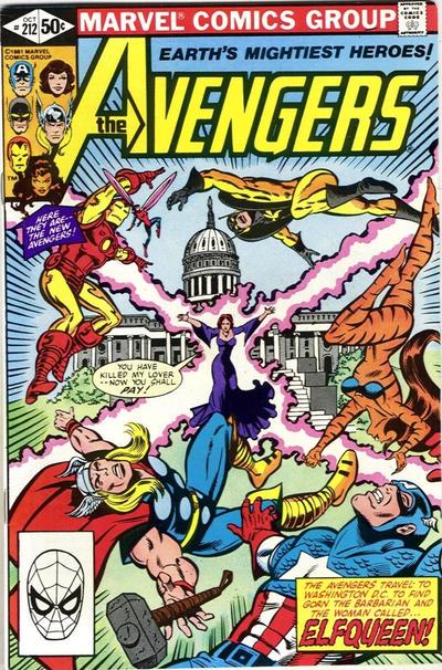 Avengers #212 (1981) Comic Books Avengers