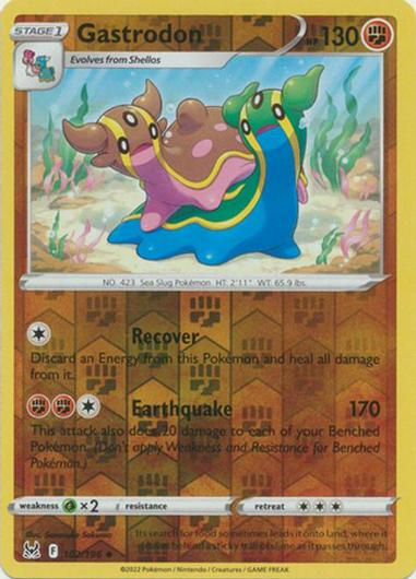 Gastrodon [Reverse Holo] #102 Cover Art