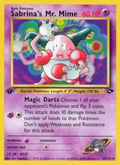 Sabrina's Mr. Mime [1st Edition] #59 Pokemon Gym Challenge Prices