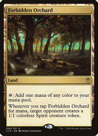 Forbidden Orchard #296 Magic Commander 2016