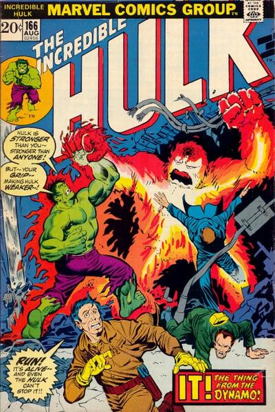 The Incredible Hulk #166 (1973) Comic Books Incredible Hulk