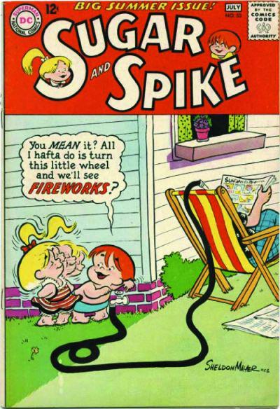 Sugar & Spike #53 (1964) Comic Books Sugar & Spike