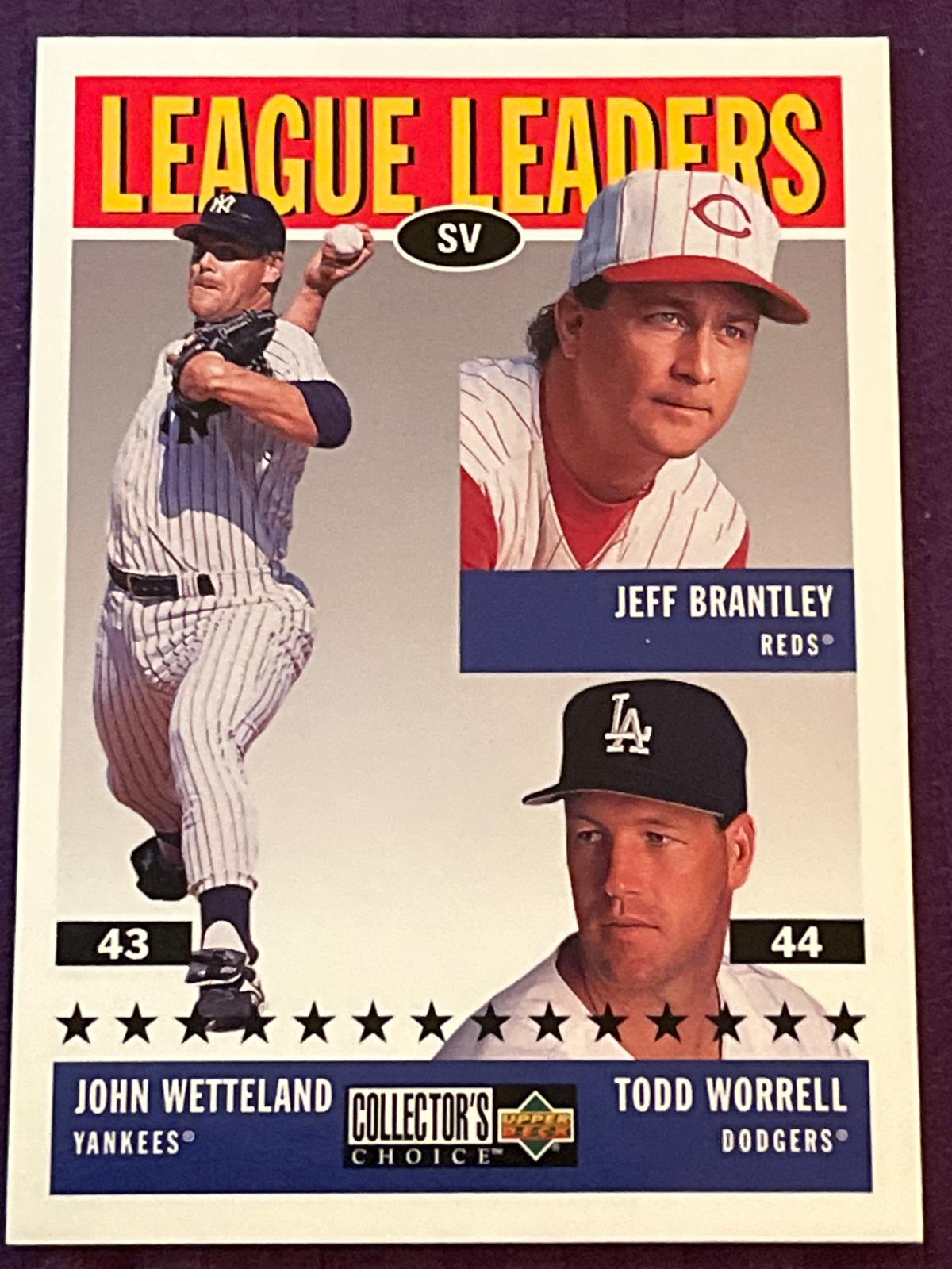 John Wetteland, Todd Worrell #63 Baseball Cards 1997 Collector's Choice