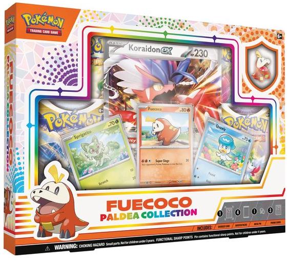 Fuecoco Paldea Collection Box Pokemon Scarlet & Violet