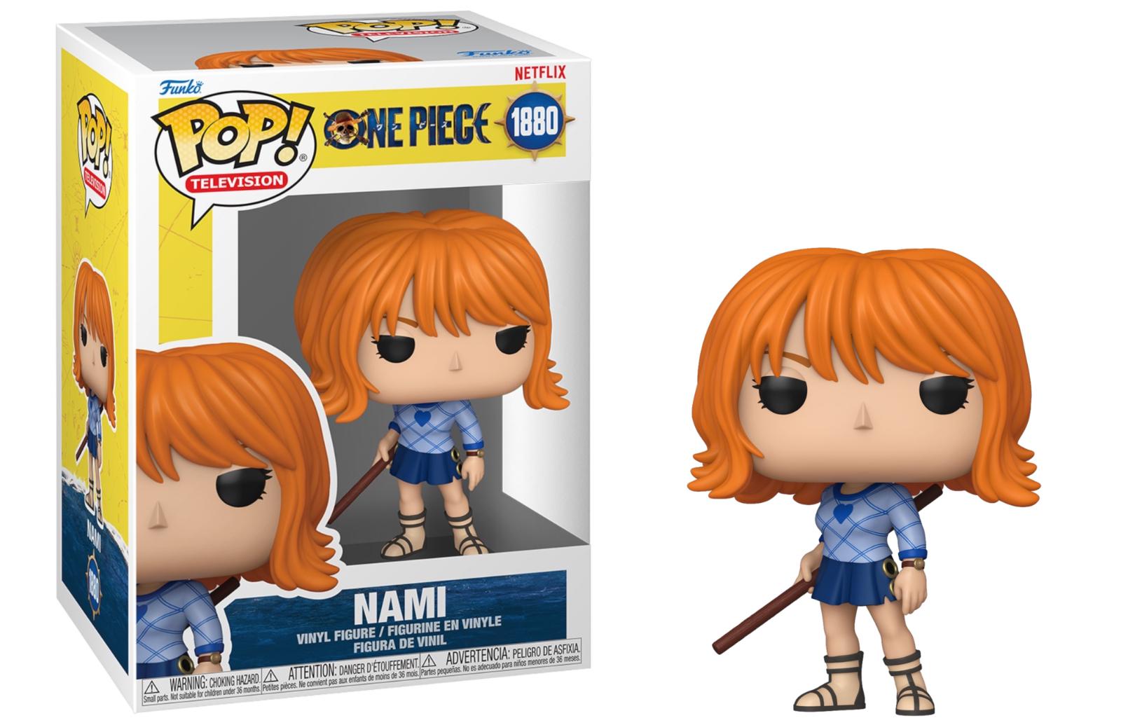 Nami #1880 Funko Pop box and figure