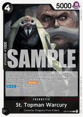 St. Topman Warcury OP13-089 One Piece Carrying on His Will Prices