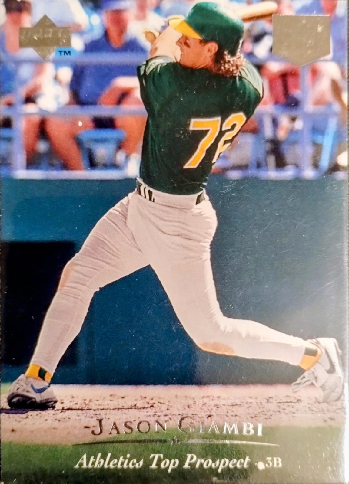 Jason Giambi #9 Baseball Cards 1995 Upper Deck Minor League