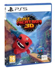Carátula de Super Meat Boy 3D para PS5 (edición PAL España)