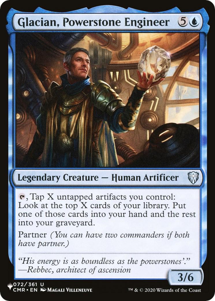 Glacian, Powerstone Engineer (Magic The List Reprints)